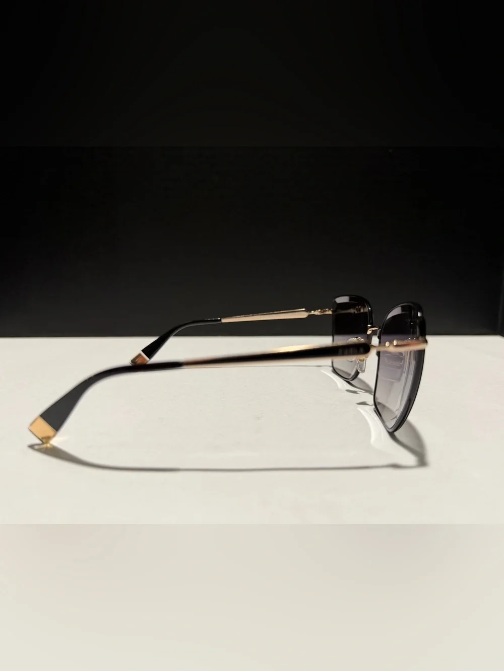 Furla Women's Black to Gray Gradient Cat-Eye Sunglasses‎ SFU403N